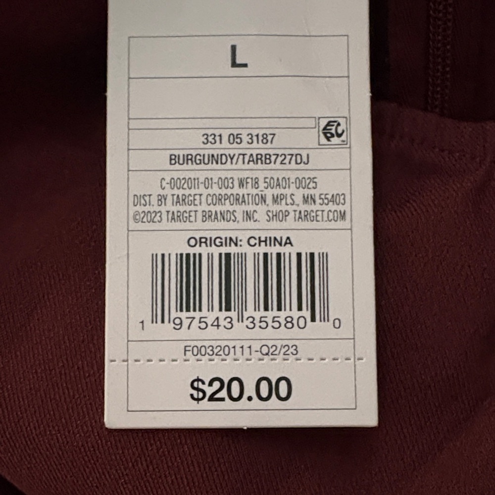 Wild Fable Burgundy Skirt - Picture 5 of 5
